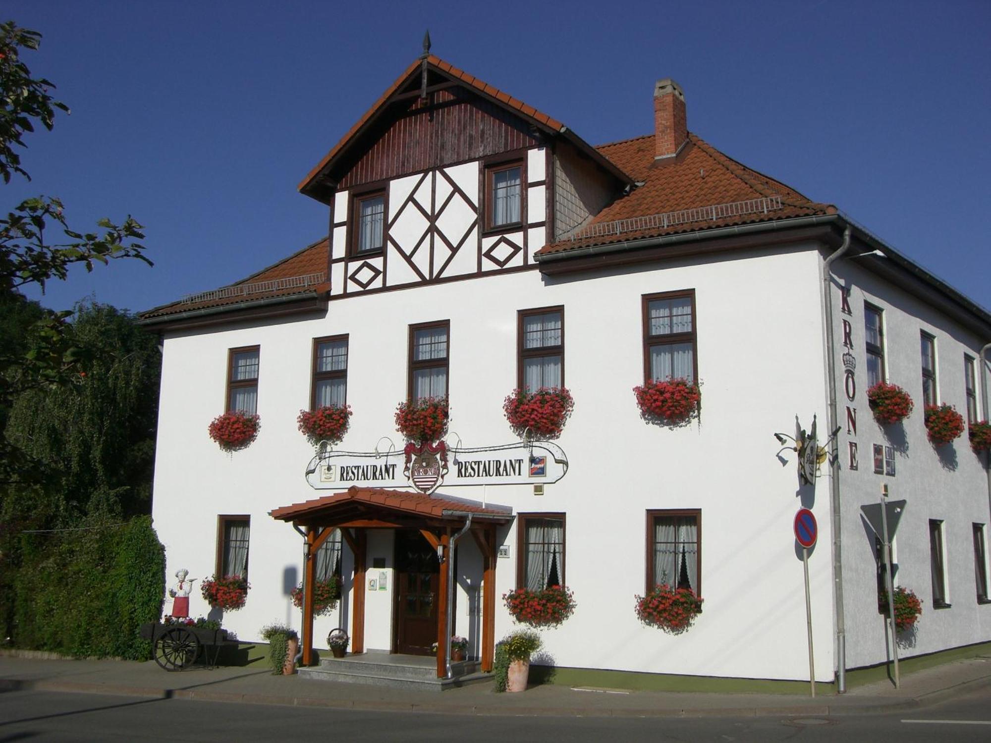 Landgasthof & Hotel Krone Eischleben Ichtershausen Exterior photo